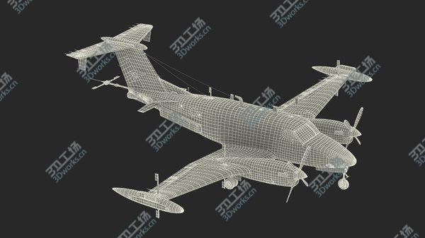images/goods_img/20210312/Beechcraft RC12X Guardrail US Army Aircraft Rigged 3D model/5.jpg